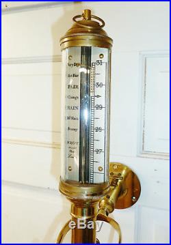 Maritime Gimbaled Stick Barometer