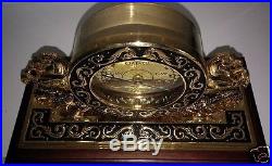 Maritime Historical Society Cutty Sark Reproduction 1800's Solid Brass Barometer