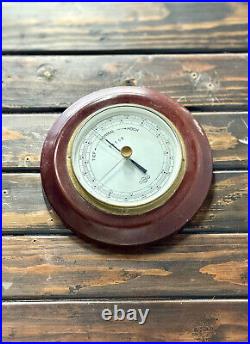 Maritime Original SUNDO rain change Fair Ship Reclaimed Wooden Boat Barometer