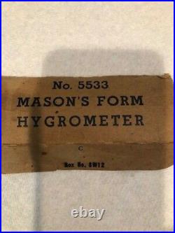 Mason's Form Hygrometer