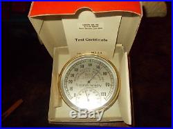 Mint in the box, Brass Hygrometer Relative Humidity made in west Germany, m# m2a4