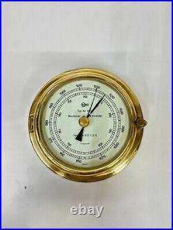 Nautical Antique Ship Baumuster Barigo Compensated Aneroid Barometer Germany