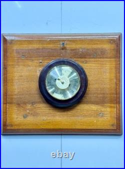 Nautical Décor German Maritime Barometer Ship Wall Vintage Instrument