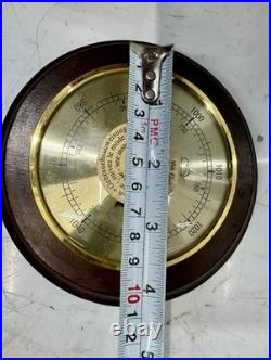 Nautical Décor German Maritime Barometer Ship Wall Vintage Instrument