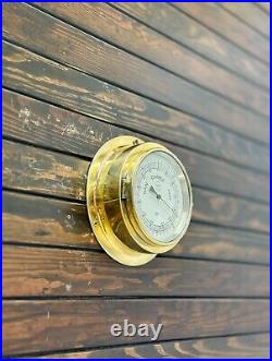 Nautical Rain Change Fair Twin Diaphragm Doppeldose Barigo Barometer Germany