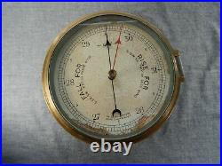 Nautical Vintage/Antique Sestrel Weather Brass Barometer England. Vancouver BC