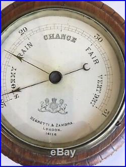 Negretti & Zambra London 16116 barometer c. 1880