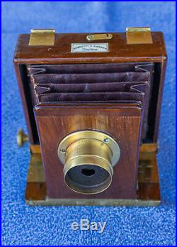 Negretti & Zambra Wet Plate Camera, London ca 1869, Exc condition for age, Rare