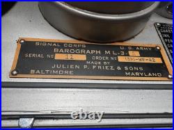 One Of A Kind Vintage Friez ML-3 Barograph Actual Movie Prop from OPPENHEIMER