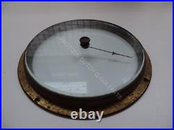 Original Barometer Glass In A Brass Ring With Pointer