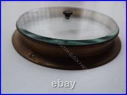 Original Barometer Glass With A Brass Ring And Pointer
