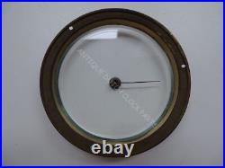 Original Barometer Glass With A Brass Ring And Pointer