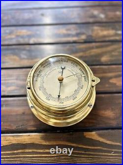 Original Gufa Maritime Antique Compensated Precision Barometer West Germany