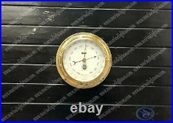 Original Reclaimed Antique Marine Sestral Aneroid Barometer Made in England