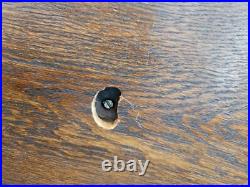 Osterley Park England Aneroid Barometer 19th Century Oak Brass Glass