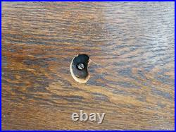 Osterley Park England Aneroid Barometer 19th Century Oak Brass Glass