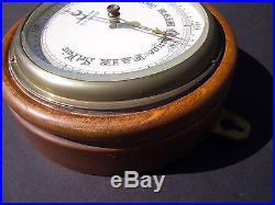 PERRY & CO, BOURNEMOUTH, ENGLAND, ANEROID BAROMETER, VINTAGE