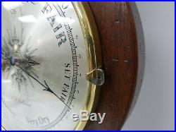P. F. Bollenbach Inlaid Barometer Thermometer Clock Level 40 Free Shipping
