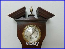 P. F. Bollenbach Inlaid Barometer Thermometer Clock Level 40 Free Shipping