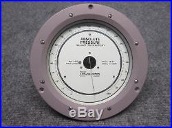 Pennwalt Wallace & Tiernan Model FA 160/FA160 Absolute Pressure Gauge/Meter