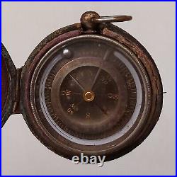 Pocket Barometer / Termometer and Compass Circa 1880