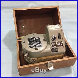 Precision Aneroid Barometer MK-2 in Original Wooden Case. Free Shipping