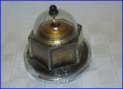 RARE 1920's MOVA ANEROID BAROMETER Advertising Piece Glenside PA