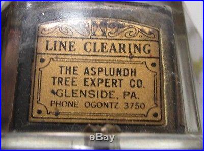 RARE 1920's MOVA ANEROID BAROMETER Advertising Piece Glenside PA