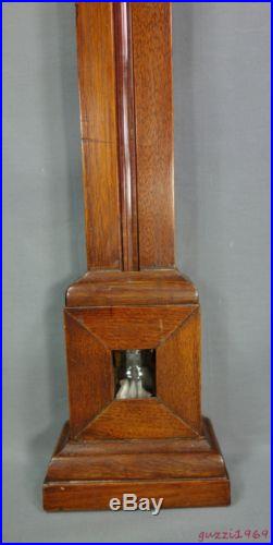 RARE 19th C. 1850s American Stick Barometer by F. C. D. McKAY, Warsaw, New York