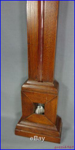 RARE 19th C. 1850s American Stick Barometer by F. C. D. McKAY, Warsaw, New York