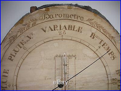 RARE ANTIQUE 18thc 1749 LOUIS XVI REAUMUR BAROMETER THERMOMETER FRENCH PARIS