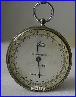 RARE! German barometer-altimeter R. FUESS Berlin-Steglitz