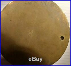 RARE Paul Naudet /S. THAXTER & SON Boston Brass Enamel Holosteric Barometer