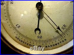 Rare Antique1800S HOLOSTERIC BAROMETER By PAUL NAUDET In FRANCE