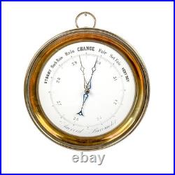 Rare Antique 12 E. J. Dent Aneroid Barometer Rare Antique 12 E. J. Dent Aneroid Barometer