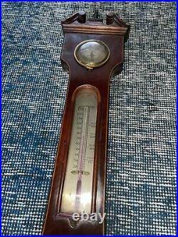 Rare Antique 18th Century English Georgian Barometer/Weather Station