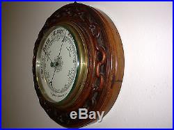 Rare Antique Aneroid Barometer