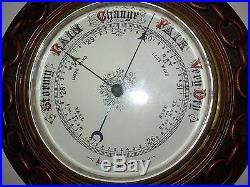 Rare Antique Aneroid Barometer