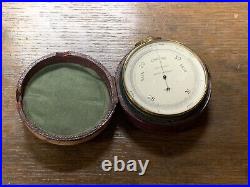 Rare Antique Aneroid Barometer #5880 By Keuffel & Esser With Case & Papers (2c)