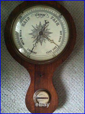 Rare Antique Barometer Over 3 Feet Tall