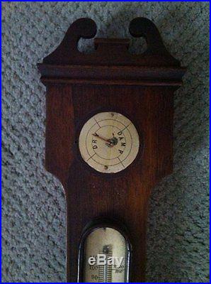 Rare Antique Barometer Over 3 Feet Tall