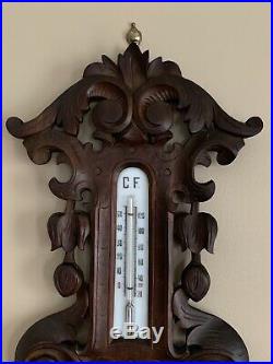 Rare Antique Black Forest Barometer