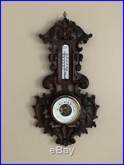 Rare Antique Black Forest Barometer