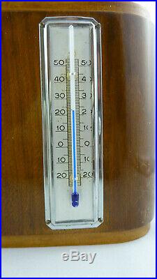 Rare Antique French Weather Station Barometer Thermometer Manufrance St. Etienne