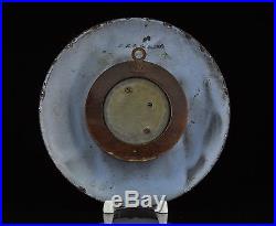 Rare Antique German DRGM Enamel barometer, probably Copenhagen image