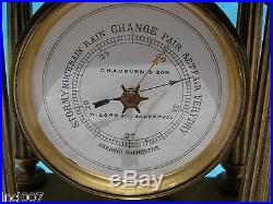 Rare Antique Liverpool Aneroid Barometer