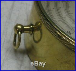 Rare Antique WATKIN PATENT Compensated No 720 J HICKS London Brass BAROMETER