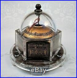 Rare Collectible Antique 1920's MOVA Products Company Glass Desktop Barometer