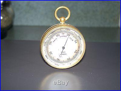 Rare Early Pocket Barometer by Ross London