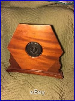 Rare Large Antique Mahogany Frame Short & Mason London Stormoguide Barometer